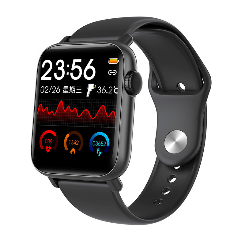 QS19 Smart Bracelet Heart Rate Blood Pressure Monitoring Body Temperature Smart Bracelet