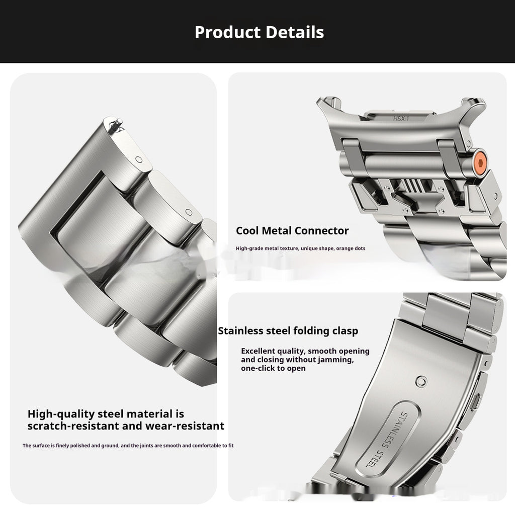 Suitable For Three Steel Band Armor Metal Strap