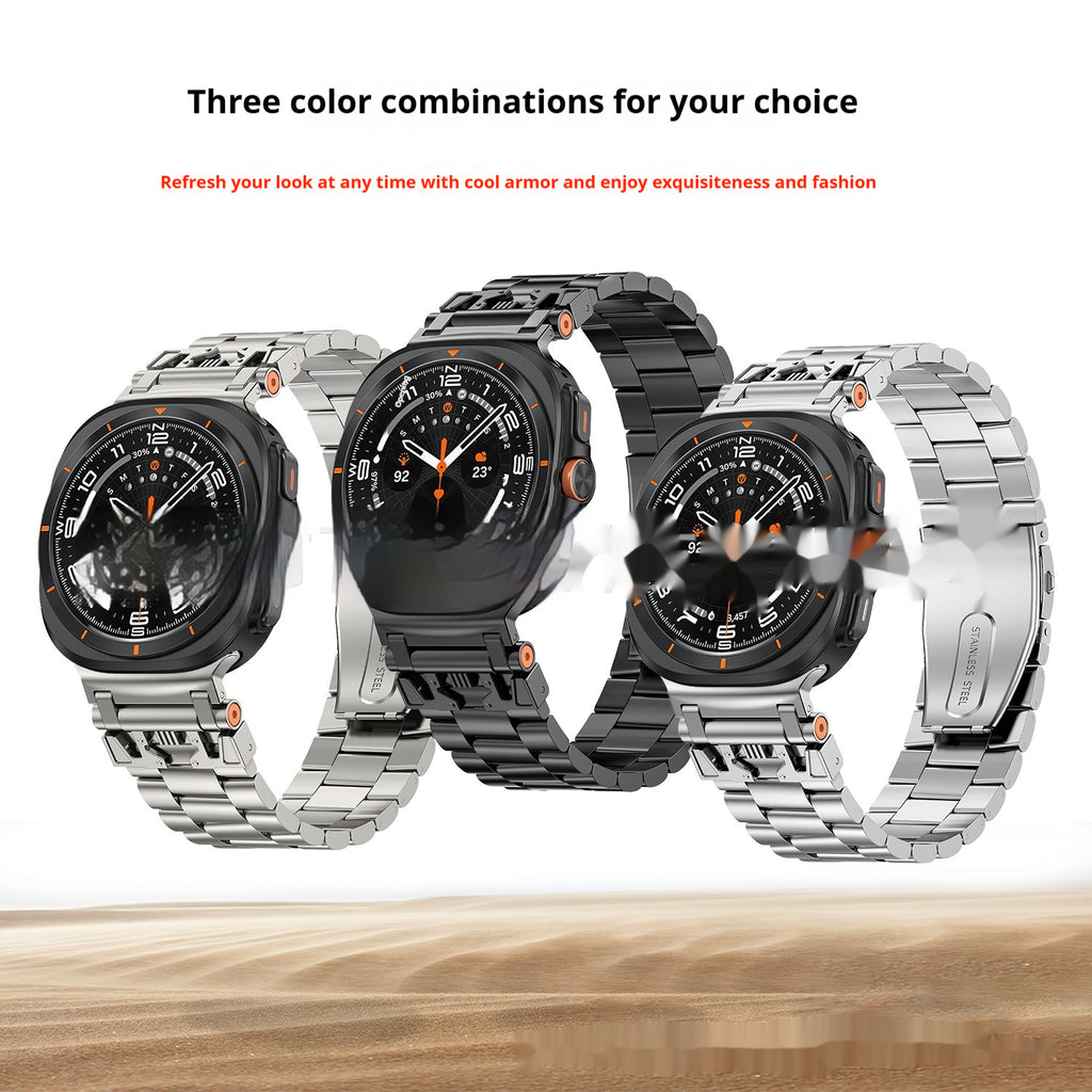 Suitable For Three Steel Band Armor Metal Strap